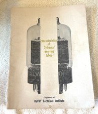 Characteristics of Sylvania receiving tubes 54 pages