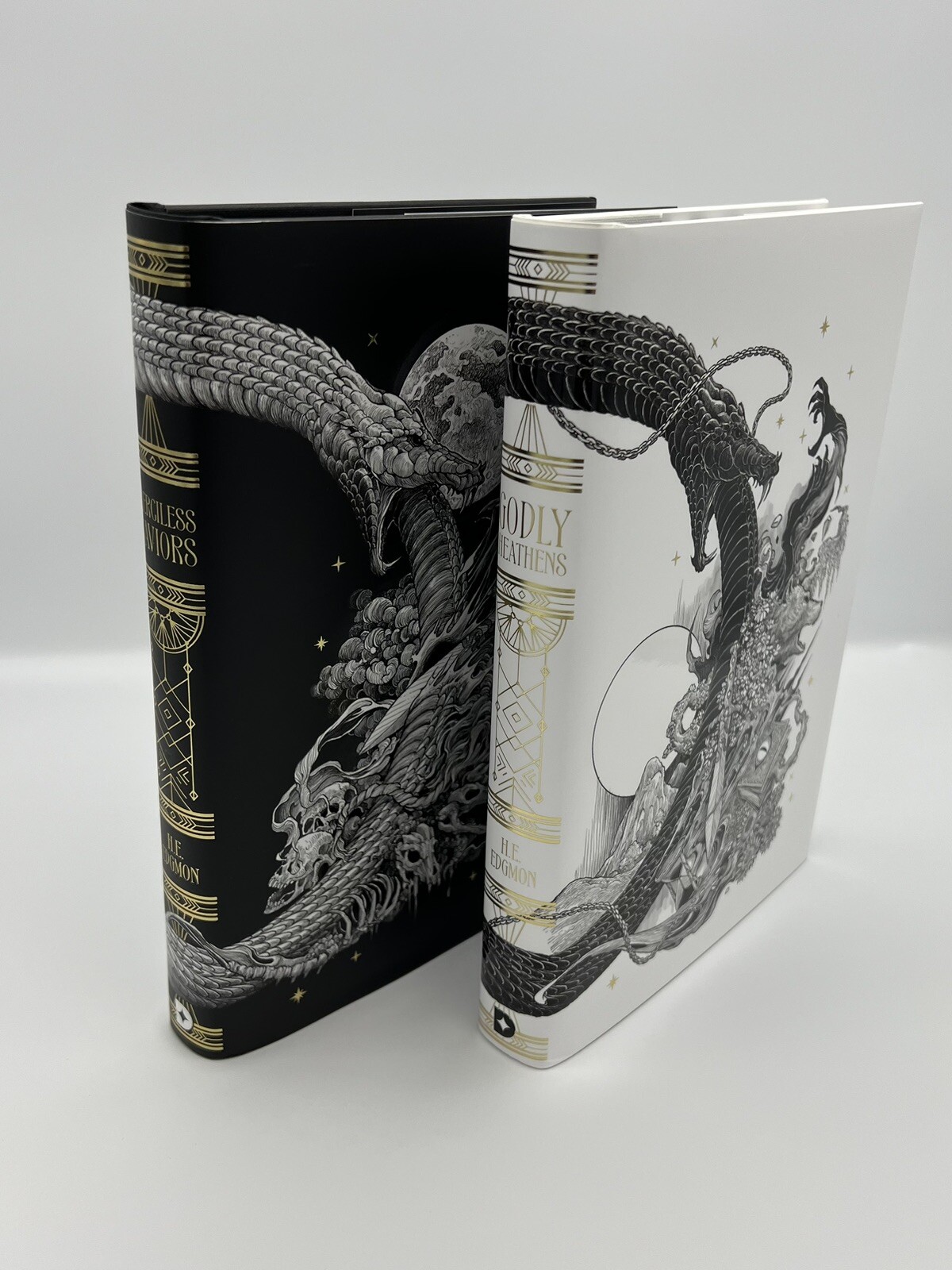 ILLUMICRATE Ouroboros Duology Set Godly Heathens|Merciless Saviors H.E. Edgmon