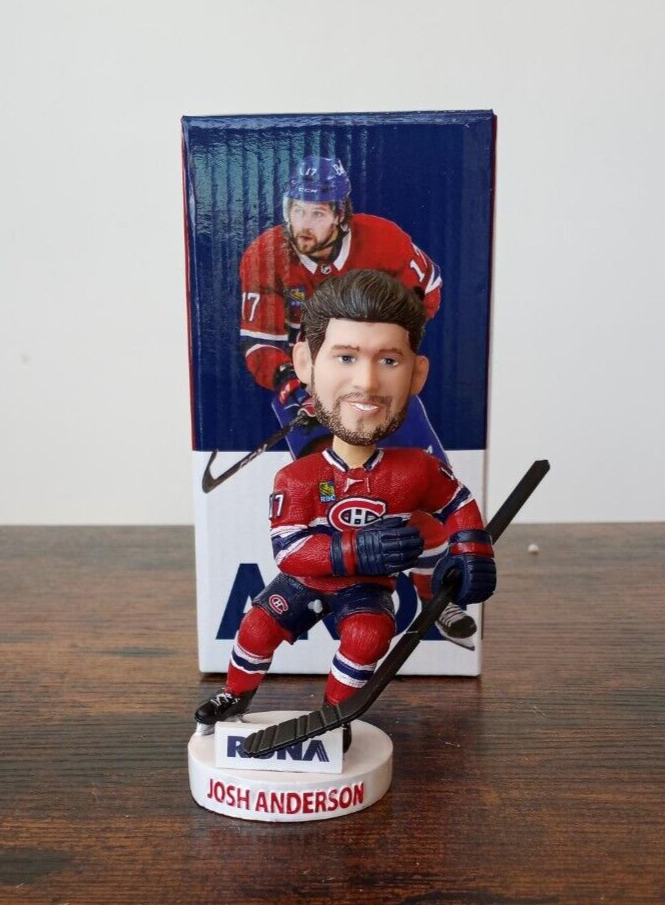 Montreal Canadiens BobbleHead Josh Anderson Soirée BobbleHead Night eBay