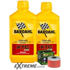 Kit Tagliando 2 Olio Motore Filtro Bardahl Kawasaki KX 450 F KXF 2008 2009 KX-F