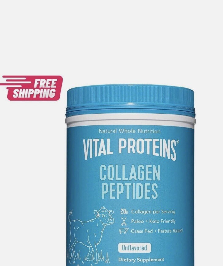Vital Proteins Collagen Peptides Dietary Supplement Unflavored Powder 10 OZ