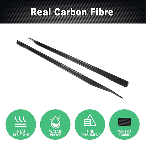 Carbon Seitenschweller Ansätze Side Skirts Für BMW 5er G60 520i G61 I5 M60 24UP - Picture 4 of 10