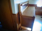 Northern Furniture Company Sheboygan  Antique Wood Credenza Buffet with Mirror — photo 2