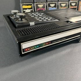 Colecovision Console Bundle Lot With 15 Games TESTED WORKING