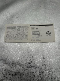 Nintendo NES Taito Bubble Bobble Instruction Manual ONLY