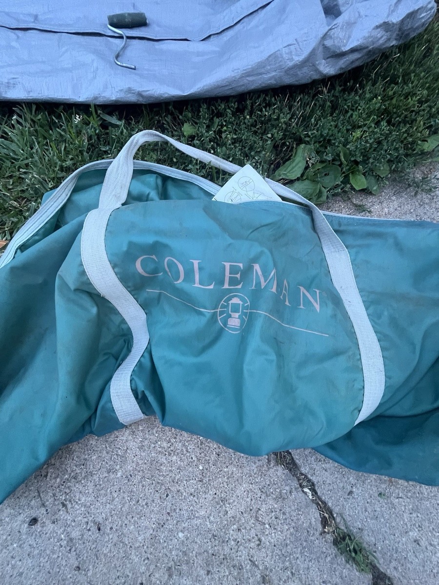 Vintage Coleman Deluxe 2-Room Tent 10ft x 14ft P/N 9235-141 | eBay