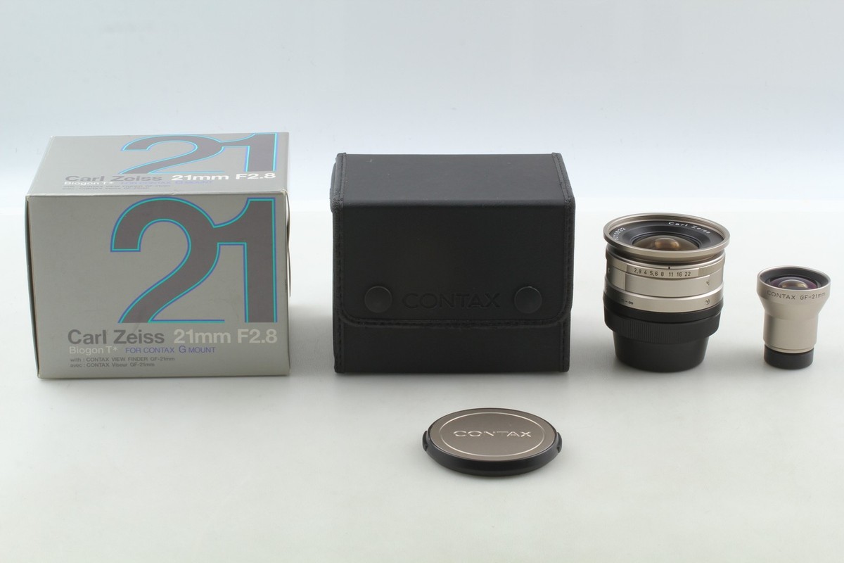 Unused in Box] Contax Carl Zeiss Biogon T* 21mm f 2.8 Finder GF-21