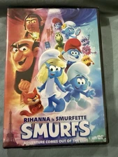 Smurfs (2025) New Sealed DVD Rihanna Presale Ships 10/28
