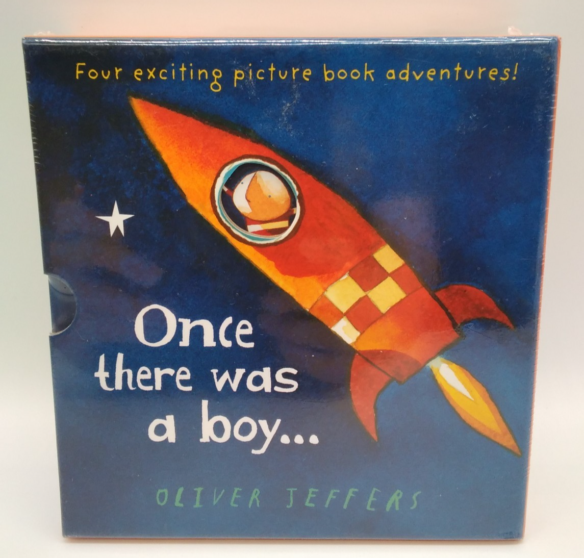 Once There Was A Boy - Oliver Jeffers Boxed Set 4 Picture Books - New & Sealed
