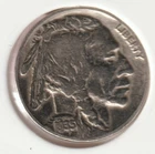 1935 US Indian Head Buffalo Nickel FULL DATE Rare 89 Year Old Collection Coin