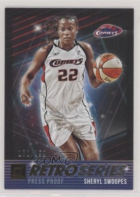 2019 Panini Donruss WNBA Retro Series Press Proof /199 Sheryl Swoopes HOF 0q5k