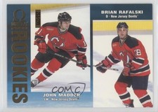 1999-00 Pacific Omega Gold 253/299 John Madden Brian Rafalski #139 1o3