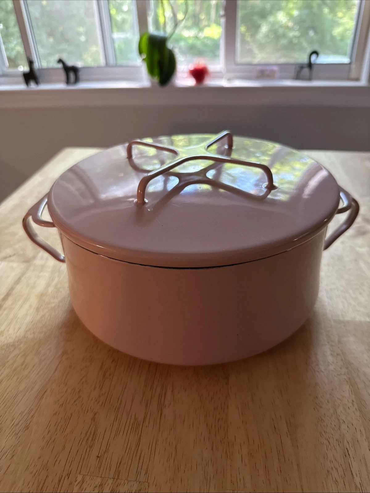 RARE Pink Dansk Kobenstyle JHQ Dutch Oven MCM Style Dusty Rose See