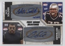 2011 SAGE Five Star Dual 18/200 Cameron Heyward Nate Solder #A-125 Auto 0v1