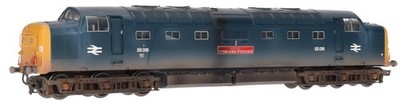 32-525W Bachmann OO 55 'Royal Highland Fusilier' - Weathered - DCC (Gebraucht)