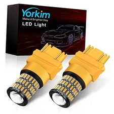 3157 LED Bulb Amber, Turn Signal Bulb Yellow, Bright 3157/3156 Amber Yellow