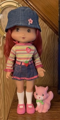Strawberry Shortcake Herself Play Date Pals & Custard Playmates 2006