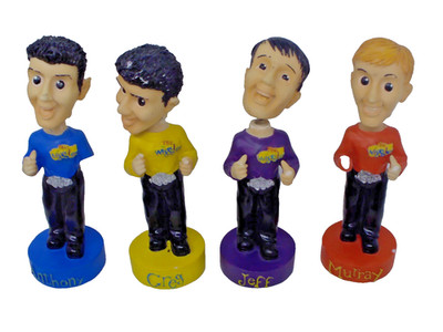The Wiggles Bobblehead Set Anthony Murray Jeff Creg Kids Musical Group 2003