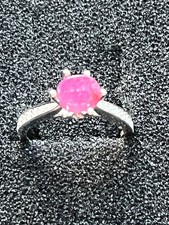 .93ct - Purple Red Ruby- Facet Cushion- Madagascar- Natural