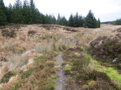 Photo A2 Bridge over Allt Carn Chaluim on the Kintyre Way  c2013