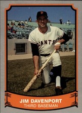 1989 PACIFIC BASEBALL LEGENDS 😎 Near-Mint Sports Card #118 - JIM DAVENPORT