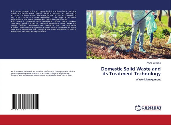 Domestic Solid Waste And Its Treatment Technology Waste Management Aruna Sudame-image
