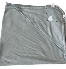 Carter's Just One You Dinosaur Bath Towel Hooded Sage Green 28.5x28.5