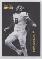 2022 Wild Card MATTE Black DeMarvin Leal #MB-31 Rookie RC 0qi3. rookie card picture