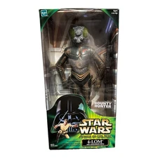 STAR WARS POWER OF THE JEDI: 4-LOM BOUNTY HUNTER 12 in DELUXE ACTION FIGURE NEW