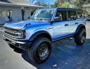 2024 Ford Bronco BRITTANY BLUE CUSTOM BAYSHORE BRONCO LEATHER