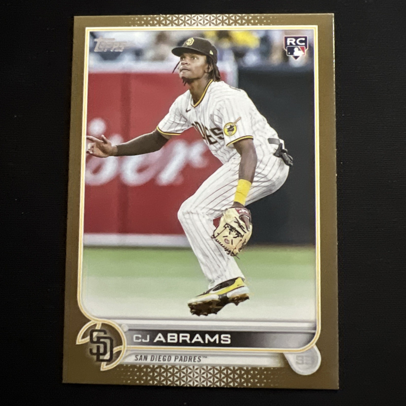 2022 Topps Update Series - C.J. Abrams #US34 Gold /2022 (RC)