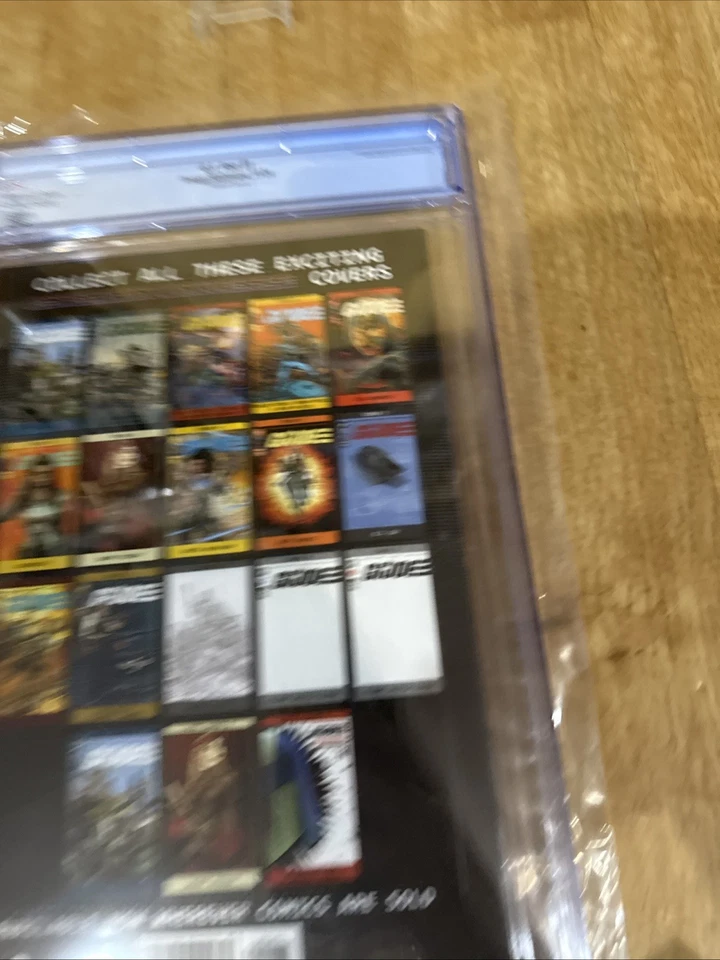 GI JOE #1 CVR Q JENNY FRISON FOIL VAR  CGC 9.9 RARE Not 9.8 Graded Comic - Image 4 of 4