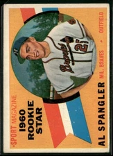 1960 Topps #143 Al Spangler VG