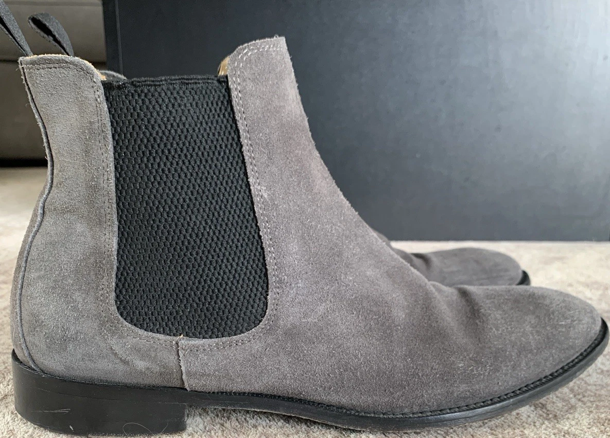Gray Suede Boots for Men for sale | eBay display picture 1
