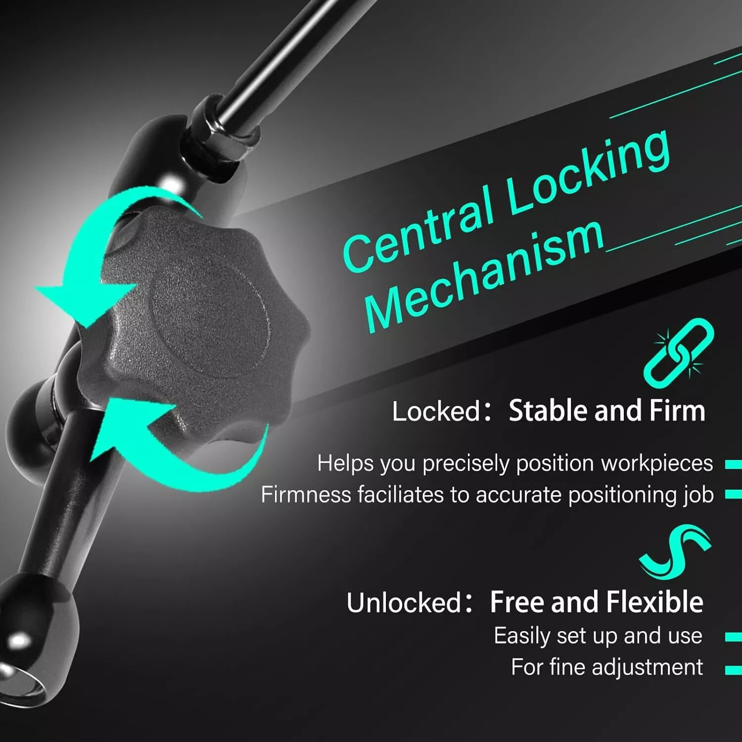 NF1022 Holder Centering Indicator Holders Relace Fits For NOGA Fine Adjustment