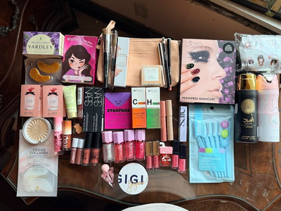 Huge Beauty Lot NARS, Laura Geller, Ciate London, Perfume, Lip Gloss, Makeup Bru