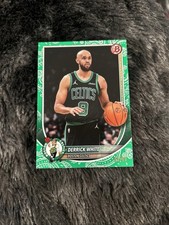 2025 Bowman U Best Derrick White Green Bandana SP /99 Boston Celtics #58