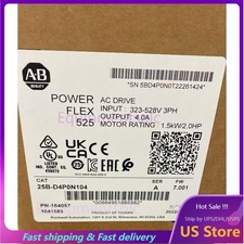 New Sealed Allen Bradley 25B-D4P0N104 /A Powe...