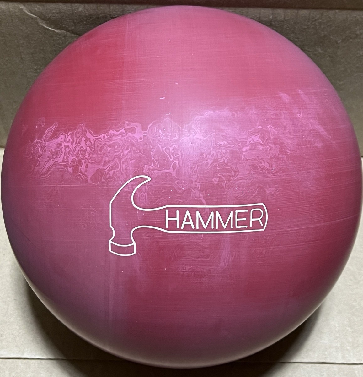 Hammer fab Red Urethane 16 lb Bowling Ball New no Box 1986 St