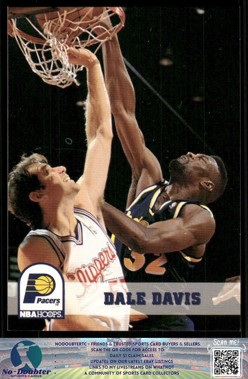 1993-94 Hoops #84 Dale Davis 77.U