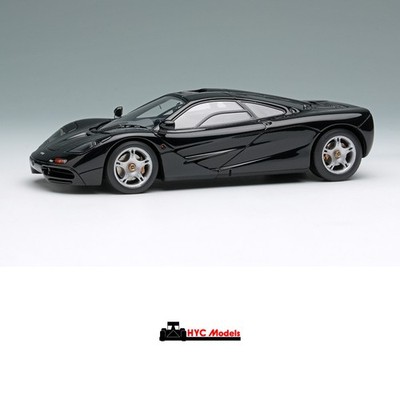 McLaren F1 Road Car 1994 Jet Black Metallic 1:43 Make Up EIDOLON EM748F