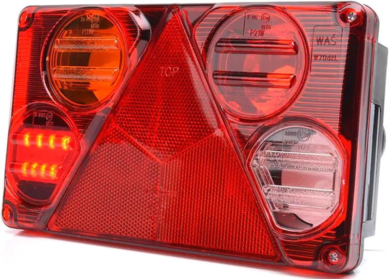 Für WAŚ 398 W70DZL Rear lamp Left 398 W70DZL Rear lamp L (24V, with fog light, - Bild 2