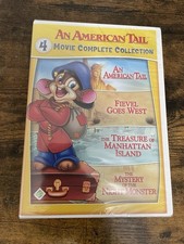 An American Tail 4 Movie Complete Collection DVD Box Set Universal Studios