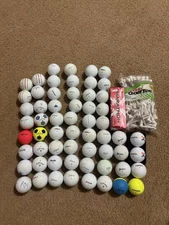 Lot Of Preowned Golf Balls, Titelist ProVs ProV1 AVX, Callaway Supersoft, Others