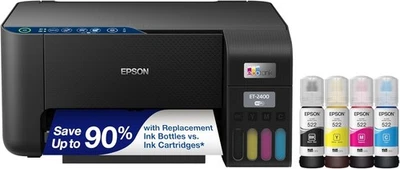 Impresora Epson EcoTank ET-2400 inalámbrica color todo en uno supertanque  Foto 1 de 4