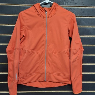 Merrell Womens Jacket Size S Opti Shell Full Zip Hood Outdoor Thumb Sleeves