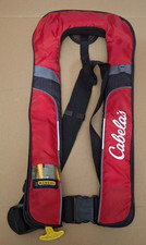 Cabelas Inflatable Life Jacket Recreational Type III PFD SL3F Adult Universal