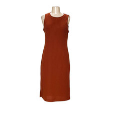 Nine West Brown Bodycon Midi Dress