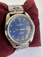 Ben Sherman Mens Watch Blue Dial Stainless Steel Quartz Date 5ATM