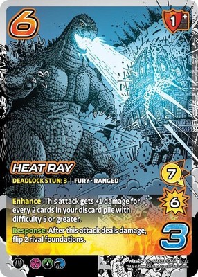 Heat Ray - Challenger Series: Godzilla- CHA03-GMM 9/22